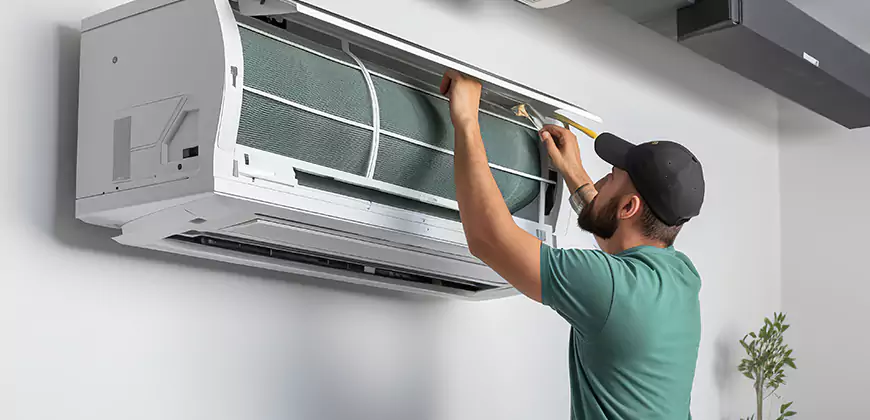 Bathroom and Small Space Ductless Installation in Ann Arbor