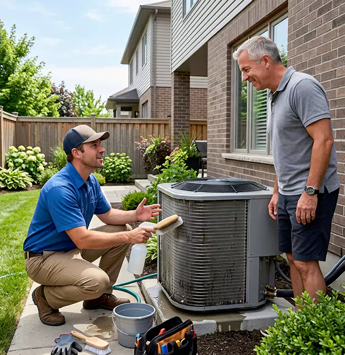 Why Ann Arbor, MI Homeowners Choose Ann Arbor HVAC Pros for Outdoor AC Unit Cleaning?